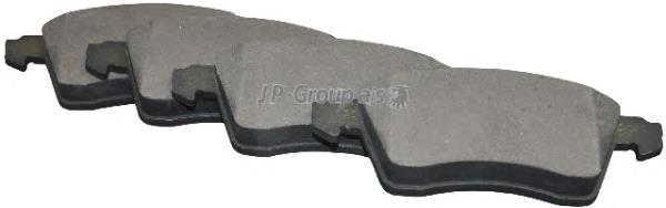 1163603510 JP Group Pastillas delanteras