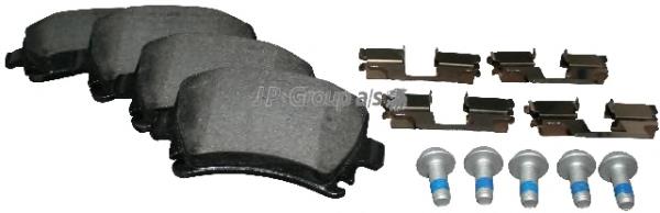 Comprar 1163705410 JP Group Pastillas de freno traseras
