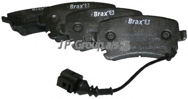 Pastillas traseras de freno JP Group 1163706210 precio, desde 26,59 EUR