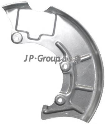 1164200770 JP Group chapa protectora contra salpicaduras, disco de freno delantero izquierdo