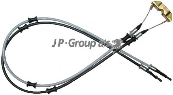 1270300600 JP Group Cable de freno de mano trasero derecho/izquierdo
