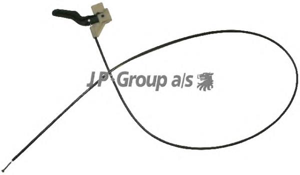 Cable de apertura de capó del motor 1270700100 JP Group