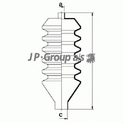 Fuelle, árbol de transmisión delantero exterior 1058426 Ford