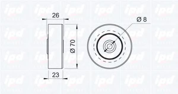 Comprar Rodillo tensor de la correa de transmisión BMW 5  E34 a bajo precio