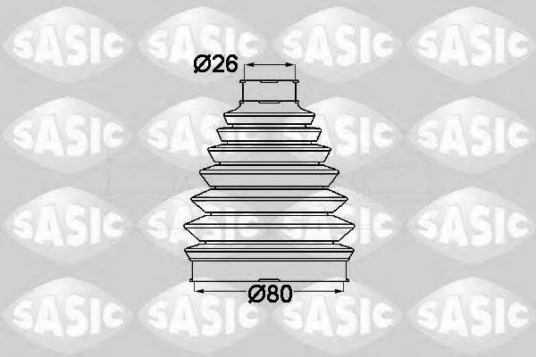 Fuelle, palier delantero exterior Sasic 1904013 precio, desde 7,17 EUR