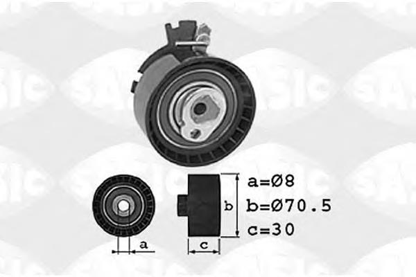 1700016 Sasic tensor, correa dentada