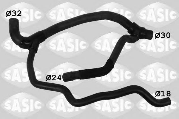 3404036 Sasic Manguera inferior del radiador