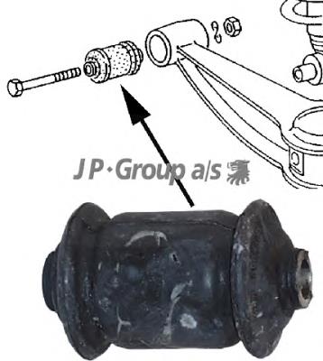 1140205300 JP Group silentblock de suspensión delantero inferior