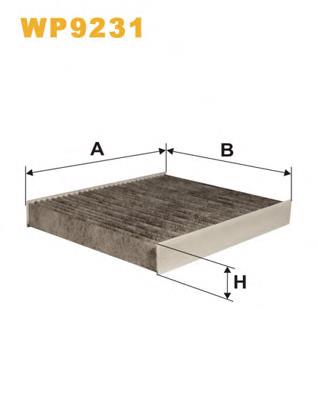 Comprar WP9231 WIX Filtro de aire del habitáculo