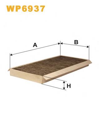 Comprar WP6937 WIX Filtro de aire del habitáculo