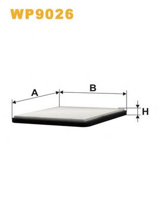 Comprar WP9026 WIX Filtro de aire del habitáculo