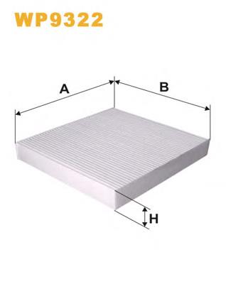 Comprar WP9322 WIX Filtro de aire del habitáculo