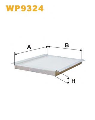 Comprar WP9324 WIX Filtro de aire del habitáculo