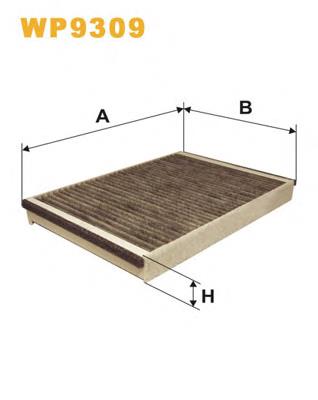 Comprar WP9309 WIX Filtro de aire del habitáculo