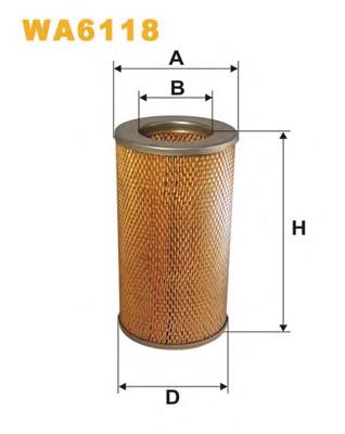 El filtro de aire WIX WA6118 precio, desde 19,86 EUR