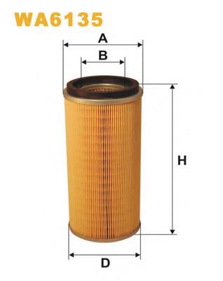 Filtro de aire WA6135 WIX