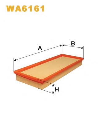 Filtro de aire WA6161 WIX
