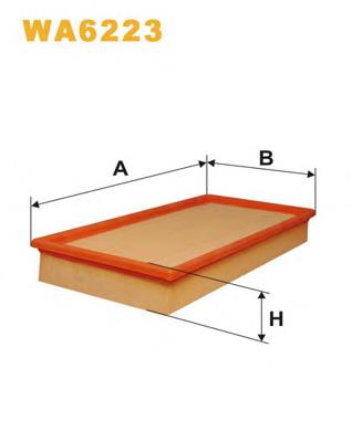 Comprar WA6223 WIX Filtro de aire