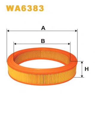 Comprar WA6383 WIX Filtro de aire