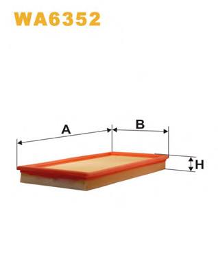 Comprar WA6352 WIX Filtro de aire