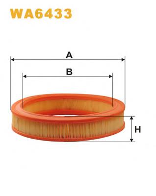 El filtro de aire WIX WA6433 precio, desde 6,84 EUR