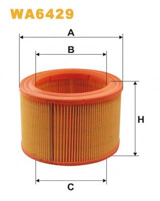 Comprar WA6429 WIX Filtro de aire