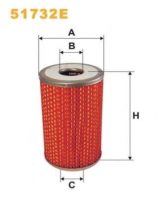 Filtro de aceite 51732E WIX