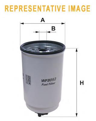 WF8339 WIX filtro de combustible