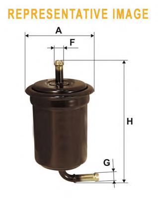 WF8422 WIX filtro de combustible