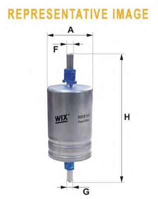 WF8333 WIX filtro combustible