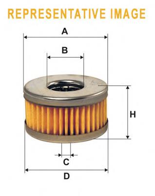 4877 Meat&Doria filtro combustible