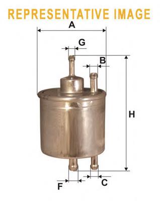 WF8175 WIX Filtro de gasolina