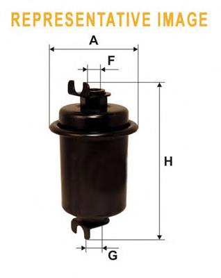 WF8190 WIX filtro combustible