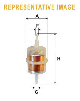 WF8129 WIX filtro combustible