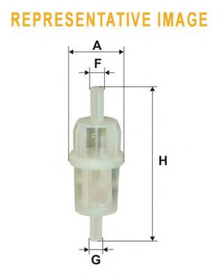 Filtro combustible WIX WF8126 precio, desde 1,70 EUR