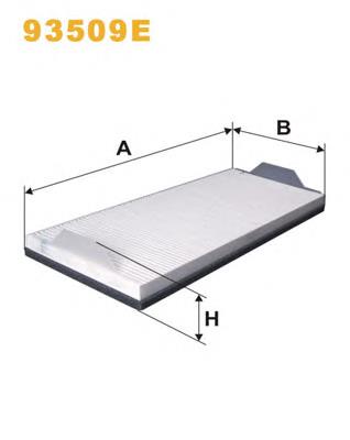 Filtro de cabina WIX 93509E precio, desde 13,24 EUR