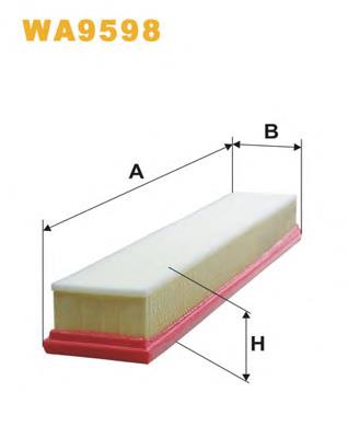 El filtro de aire WIX WA9598 precio, desde 6,36 EUR