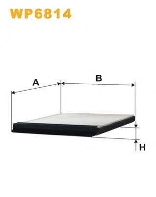 Comprar WP6814 WIX Filtro de aire del habitáculo