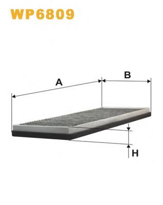 Filtro de cabina WIX WP6809 precio, desde 12,25 EUR