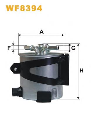 Filtro de gasoil WIX WF8394