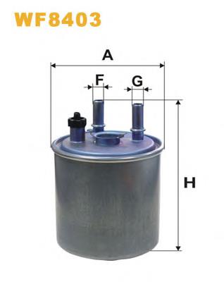 Filtro combustible WIX WF8403 precio, desde 20,71 EUR