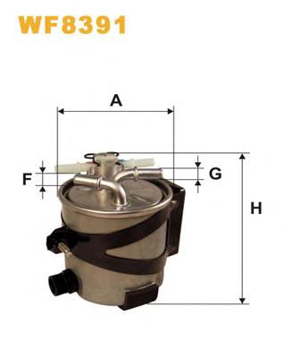 Comprar WF8391 WIX Filtro diesel