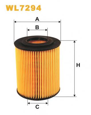 Filtro de aceite WIX WL7294 precio, desde 6,37 EUR