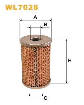 Comprar WL7026 WIX Filtro hidráulico de dirección