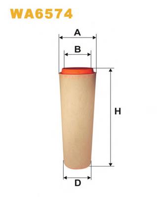 Comprar WA6574 WIX Filtro de aire