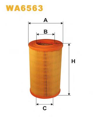 Filtro aire WIX WA6563