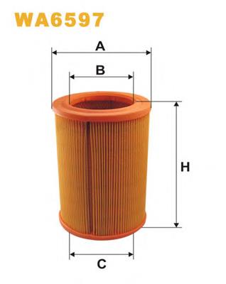 Filtro de aire A978 Purflux