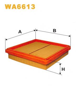 WA6613 WIX filtro de aire