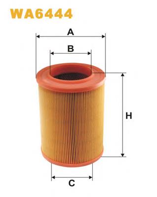 Filtro de aire WA6444 WIX