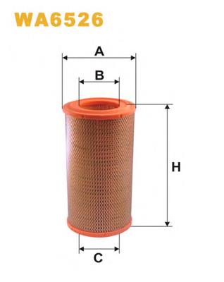 Filtro de aire A936 Purflux